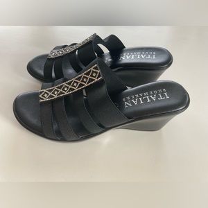 Black Italian Sandals